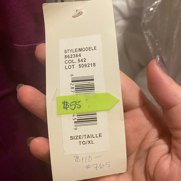 Fuchsia Jersey day dress - Picture 3 of 4